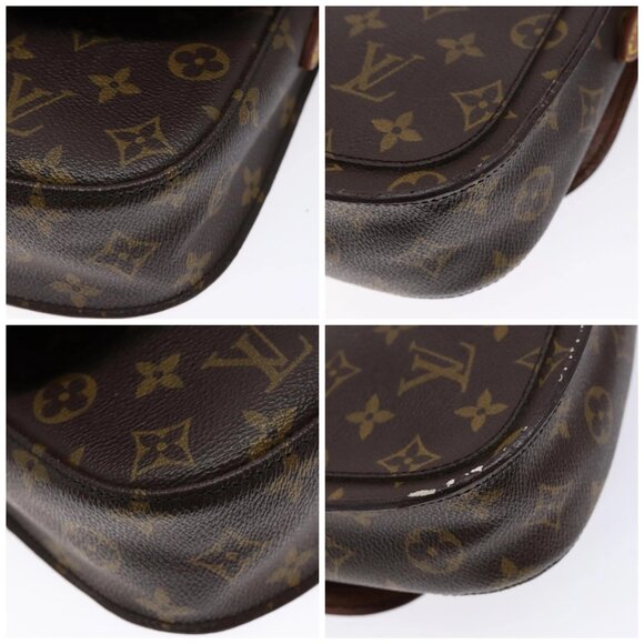 LOUIS VUITTON Monogram Saint Cloud MM Shoulder Bag M51243 LV Auth 135039 - Picture 16 of 16